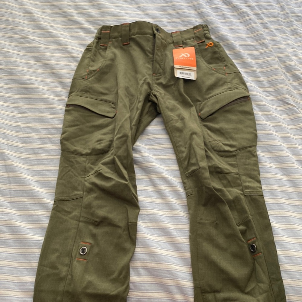 First Lite Obsidian pant. Hiking/Fishing Pants. New with tags.